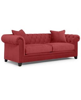 Stewart Fabric Sofa, Saybridge Custom Colors 92W x 40D x 31H