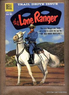1959 Dell Comic Book Lone Ranger 127 Photo Cover VF