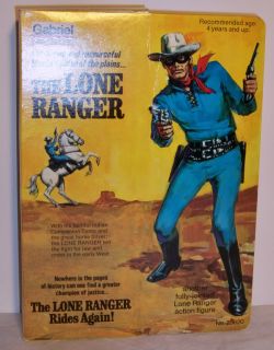 Gabriel Lone Ranger Action Figure Nice Complete w Box