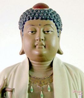 Buddha Ceramic Statue Figurine by Master Liu ZE Mian Limited
