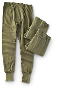 Unissued German Military Long Johns Thermal Underwear Unisex Mens