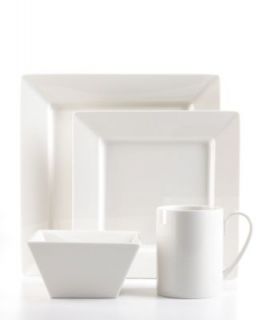 Martha Stewart Collection Dinnerware, Avenue Square 4 Piece Place