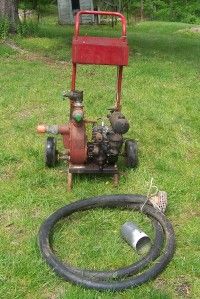 WATER PUMP BRIGGS & STRATTON MOTOR 2  WORKS PICK UP LONG VALLEY NJ