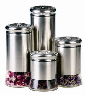 Features of Orii Gourmet Helix 4 Piece Canister Set