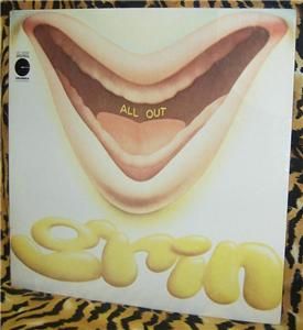All Out Grin LP SEALED Neil Young Nils Lofgren Ed