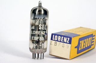 EBF89 6DC8 Lorenz Sel Germany Tube Röhre Valvula Valvola Lampe TSF