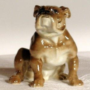 Lorenz Hutschenreuther Porcelain Bulldog Figur K Tutter