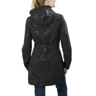 Lole Glowing Softshell Trench Coat Womens Jacket XS