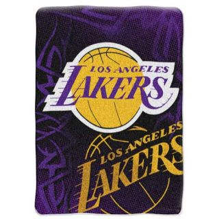 Los Angeles Lakers NBA 60 x 80 Fierce Series Royal Plush Raschel