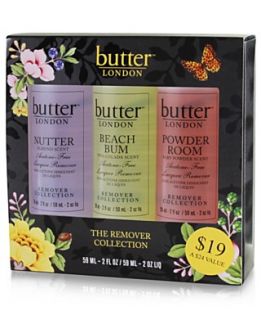 butter LONDON Remover Collection Trio