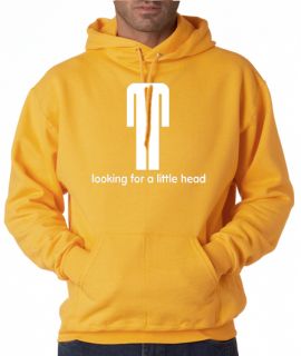 Looking for A Little Head Funny 50 50 Pullover Hoodie