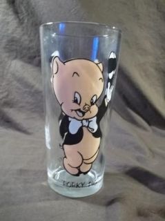 Warner Bros Pepsi Glass Porky Pig Collector Series Looney Tunes