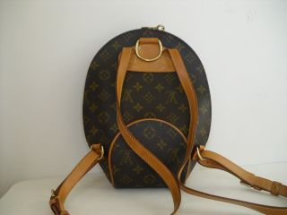Louis Vuitton Monogram Ellipse Backpack Bag Discontinued Item