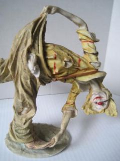 Vintage Lowerys of London Amoretto Collection RARE Resin Clown