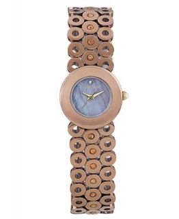 Carolee Watch, Womens Bronze Tone Stainless Steel Bracelet 22mm W1598