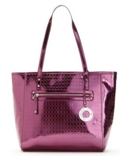 Marc Fisher Handbag, Circulate Logo Embossed Satchel