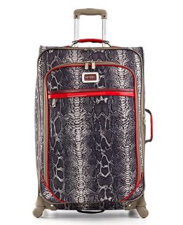 Jessica Simpson Suitcase, 24 Snake Rolling Expandable Spinner Upright