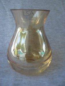 LSA International Handcrafted Mouthblown Vase Poland
