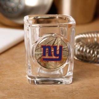 New York Giants 2 oz Realtree Camo Shot Glass