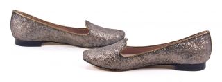 Vince Camuto Loria Leather Summer Bronze Flat Shoe Shoes 10 New
