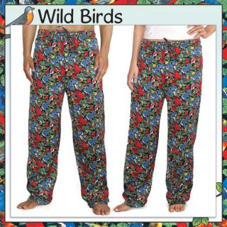 our all over print wild birds scrubs pajama pants are perfect for