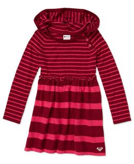Roxy Kids Dress, Little Girls Hooded Stripe Sweater Dress   Kids