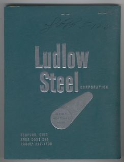 Ludlow Steel Machine Shop Bits Dies Tools 1967 Catalog
