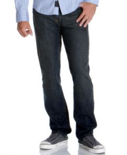 Calvin Klein Jeans Straight Leg Jeans, Chromium Blue   Mens Jeans