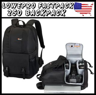 Lowepro Fastpack 250 AW Black Backpack All Weather New
