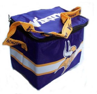 Minnesota Vikings Insulated Soft Lunch Box Cooler Bag
