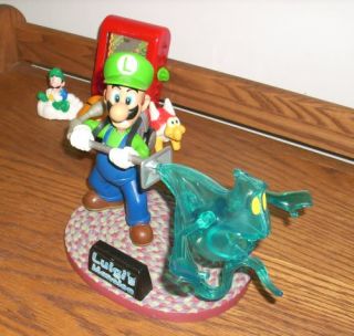 Super Mario Sunshine Yoshi Luigis Mansion Figure Lot Joyride Studios