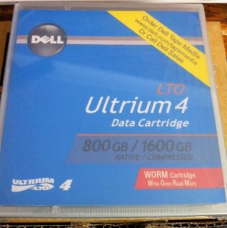 Dell Ultrium LTO 4 800GB 1600GB Data Cartridge New