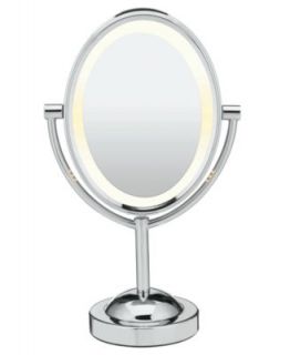 Conair, 7x Magnified Polished Chrome Lighted Makeup Mirror  