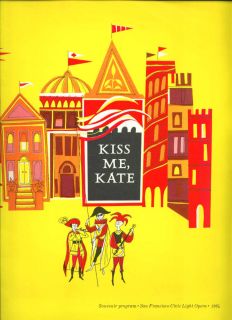 Patrice Munsel Kiss Me Kate San Francisco Civic Light Opera 1964