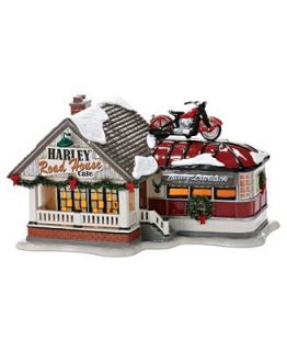 Department 56 Collectible Figurine, Snow Village Harley Road House