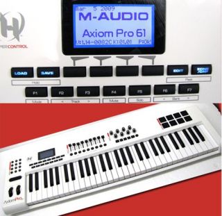 is an M Audio Axiom Pro 61 Keyboard MIDI Controller 61 key keyboard