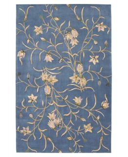 Nourison Area Rug, Julian JL33 Ashley Light Blue 76 x 96