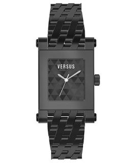 Versus by Versace Watch, Unisex Pret a Porter Black Ion Plated