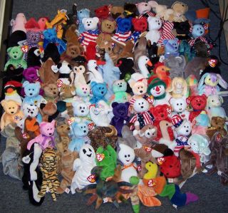 99 Ty Beanie Babies Collection Big Beanies Lot Sale CLOSEOUT