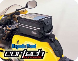 Cortech Sport Tail / Saddlebag Black Luggage Combo Bag Set Ninja Z1000