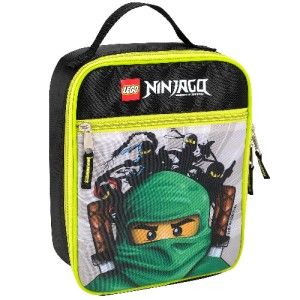 Lego Green Ninjago Insulated Lunch Bag Box Tote Minifig Minifigures