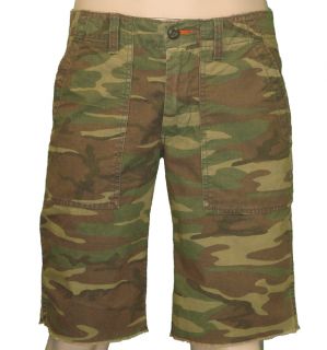 Lucky Brand Jeans Camouflage Slim Fit Cargo Shorts