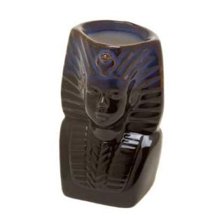 Ceramic Lucky Pharaoh Art Decor Oil Warmer Burner Scented Fragrance
