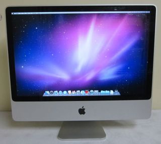 Apple iMac 24 Core 2 Duo X7900 2 8GHz 2GB 500GB OS 10 6 All in One