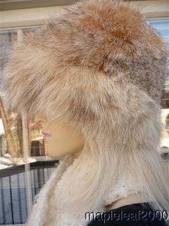 Beautiful Authentic Lynx Fur Hat