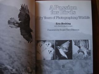 Passion for Birds Eric Hosking Photography 1st 1979