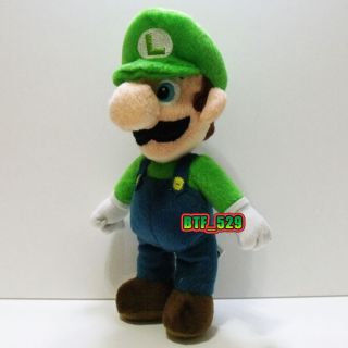 Plush 9 Stand Luigi E New Super Mario Brothers Plush Doll Figure