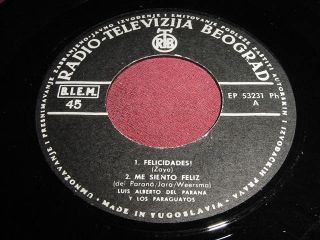 Luis Alberto Del Parana Los Paraguayos Yugoslavia 45