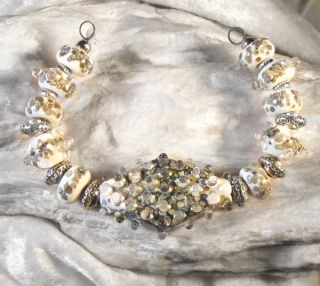CRYSTALLINE DIAMOND ~ Handmade bead set by Lynn   SRA