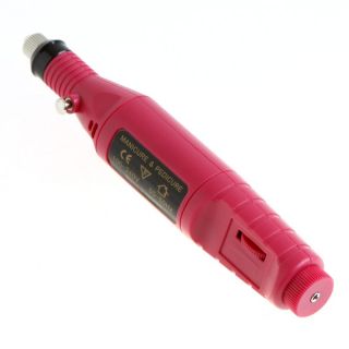Electric Nail Art Drill Pen File Manicure Machine Tool Bits AU Plug